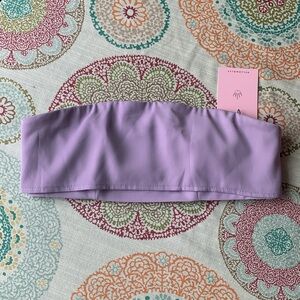 🔥Hello Molly Lavender Crop Top